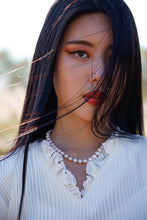 Load image into Gallery viewer, Pleated Off-white Dress