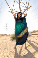 Load image into Gallery viewer, Uranus Cape sleeve kaftan